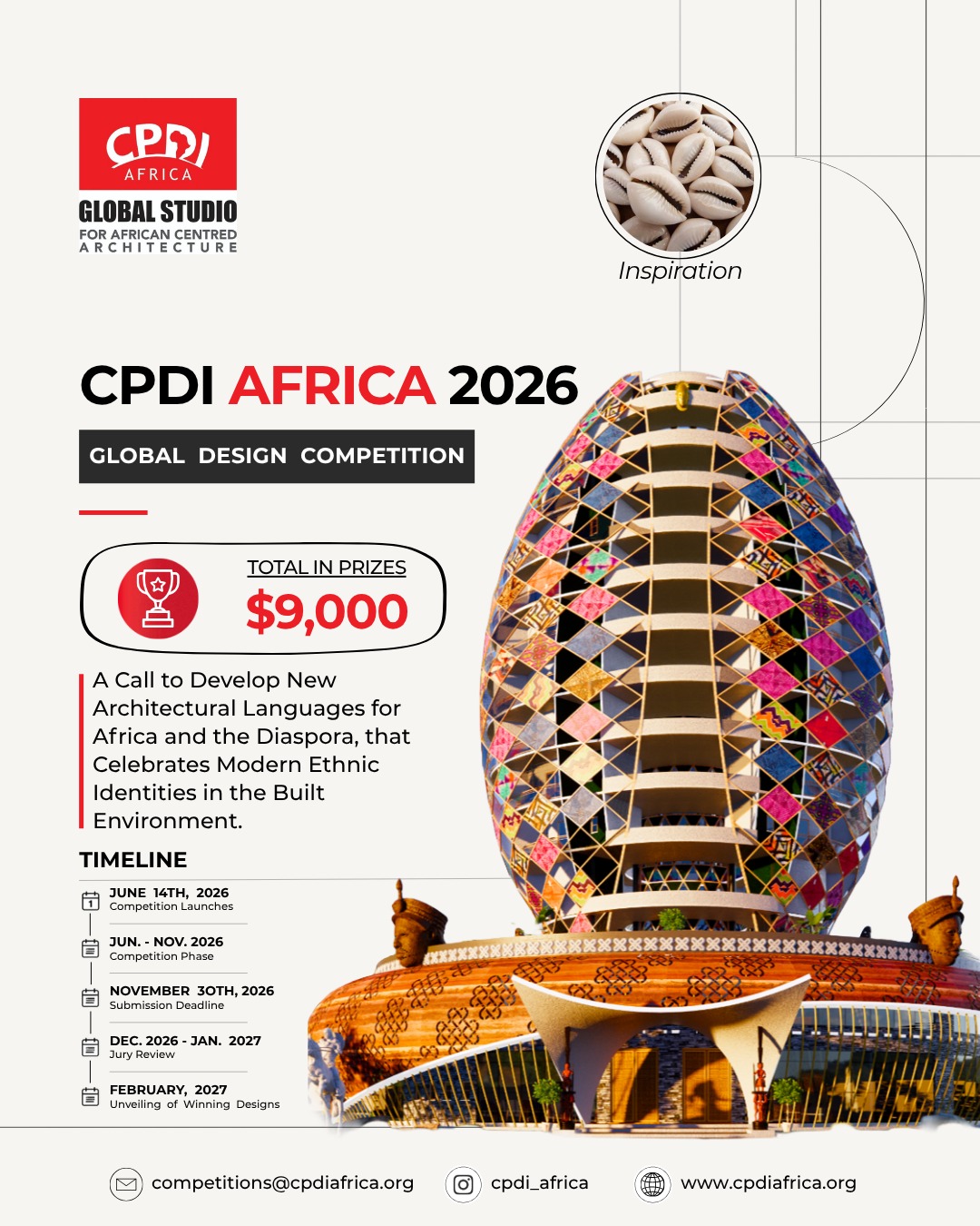 CPDI Africa 2026 Design Competition Poster