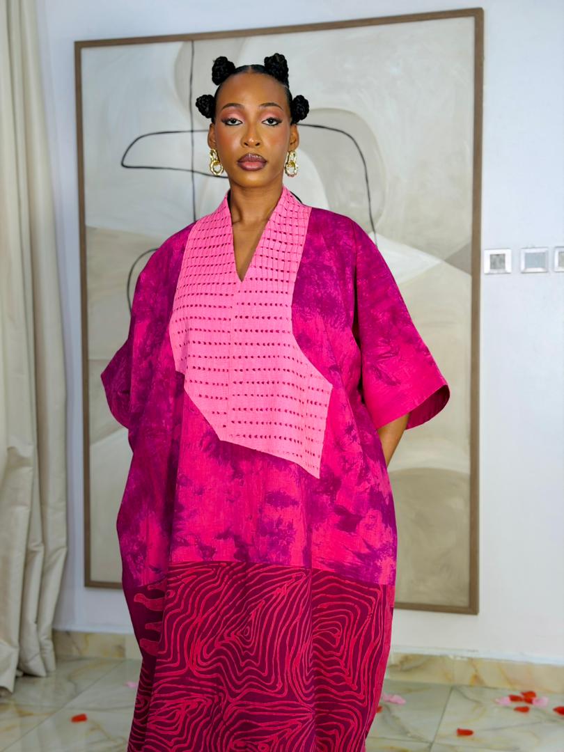 Lammie designs - View Product: ZURI ADIRE DRESS [003]