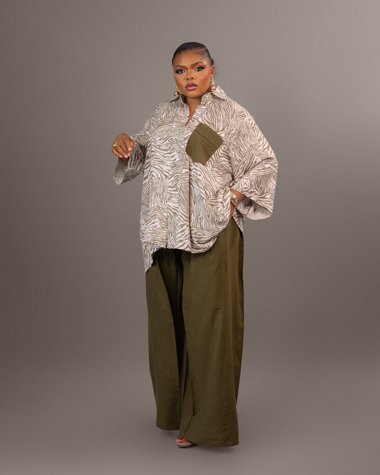 Dire two piece linen set