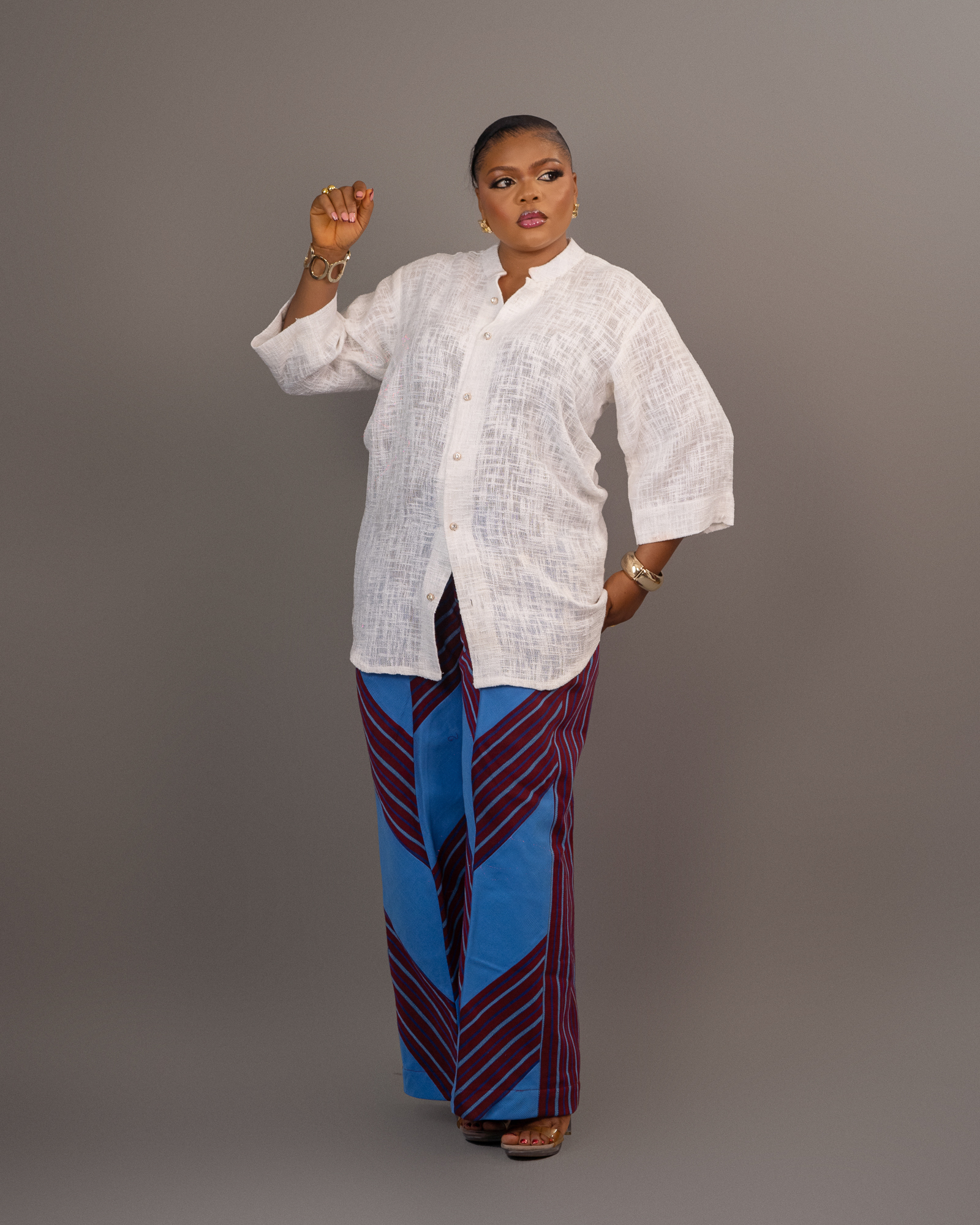 Tomike aso-oke pant
