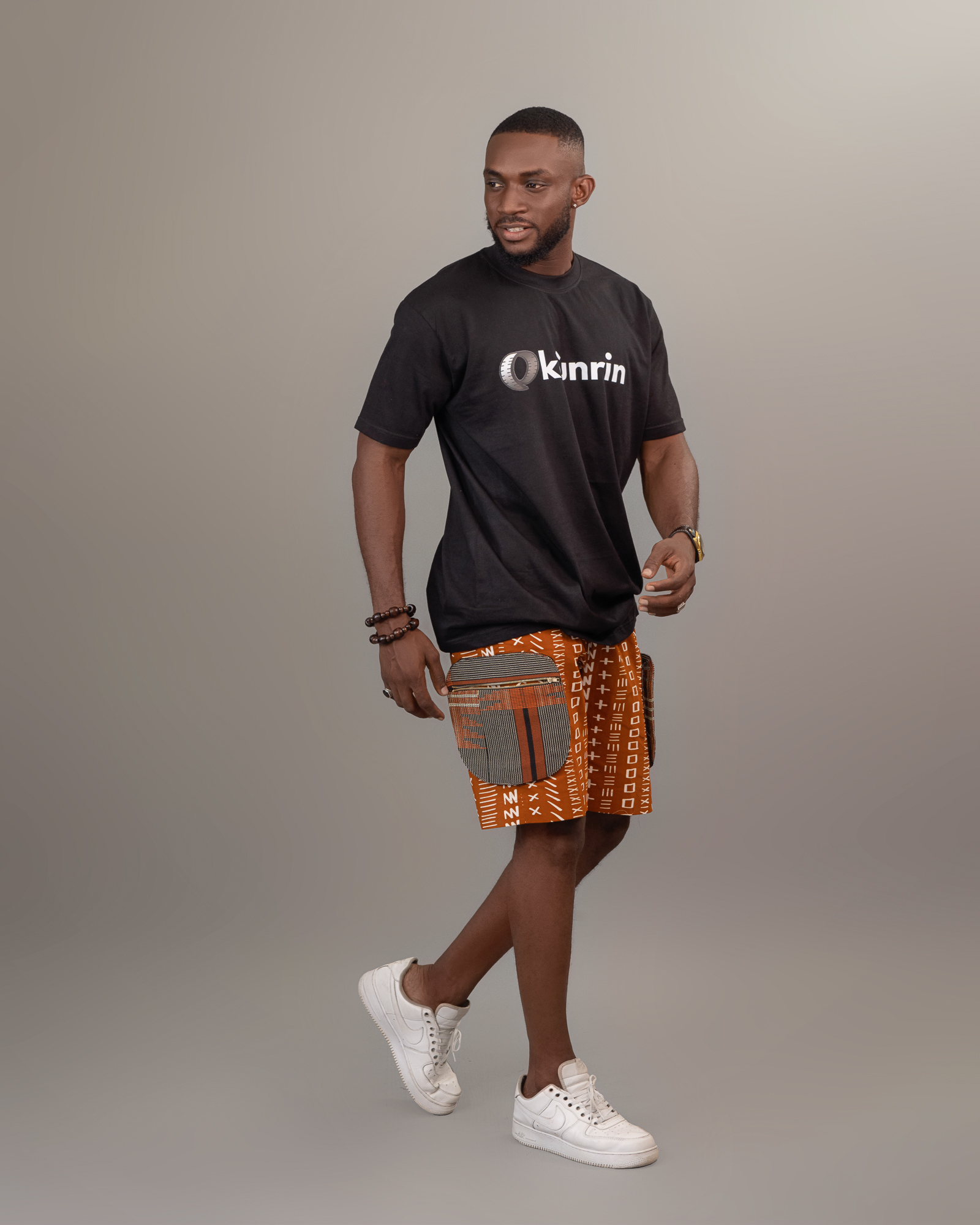 Yinka ankara short
