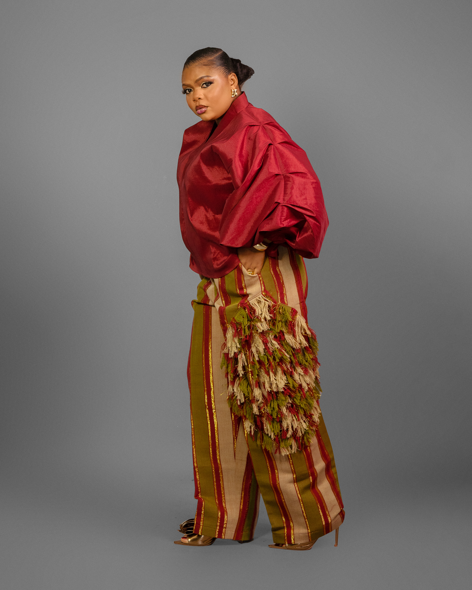 Lolade aso-oke pant